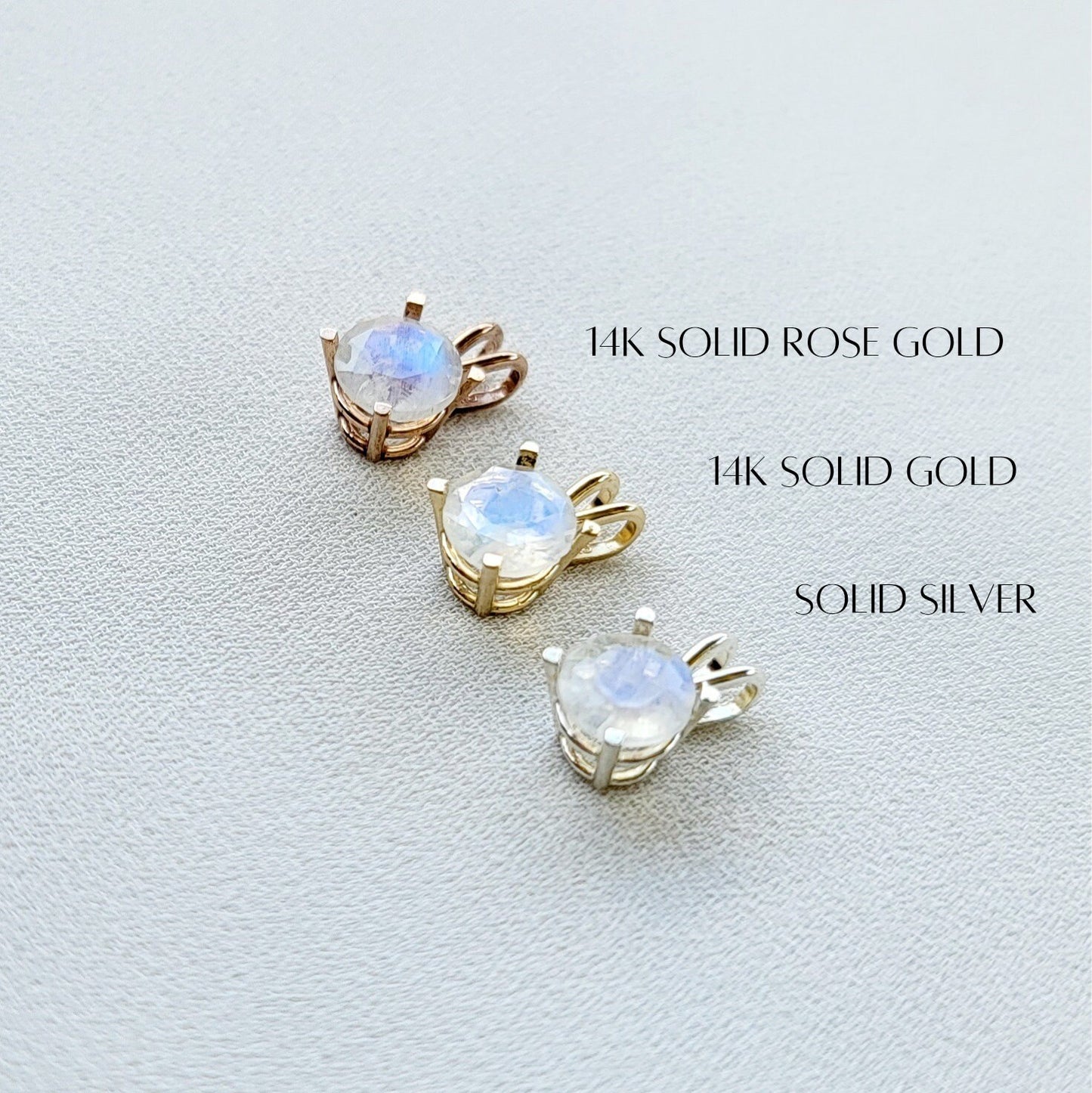 Ethiopian Opal Pendant Necklace – 14K Gold or Sterling Silver