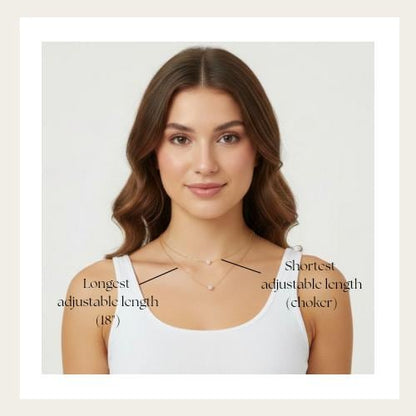 925 Sterling Silver Amethyst Pendant Necklace - Amethyst Gemstone Charm Necklace - Amethyst .925 Silver Chain Necklace