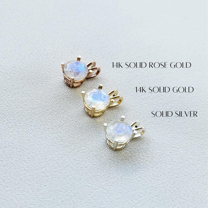 Lapis Lazuli Pendant Necklace – 14K Gold or Sterling Silver