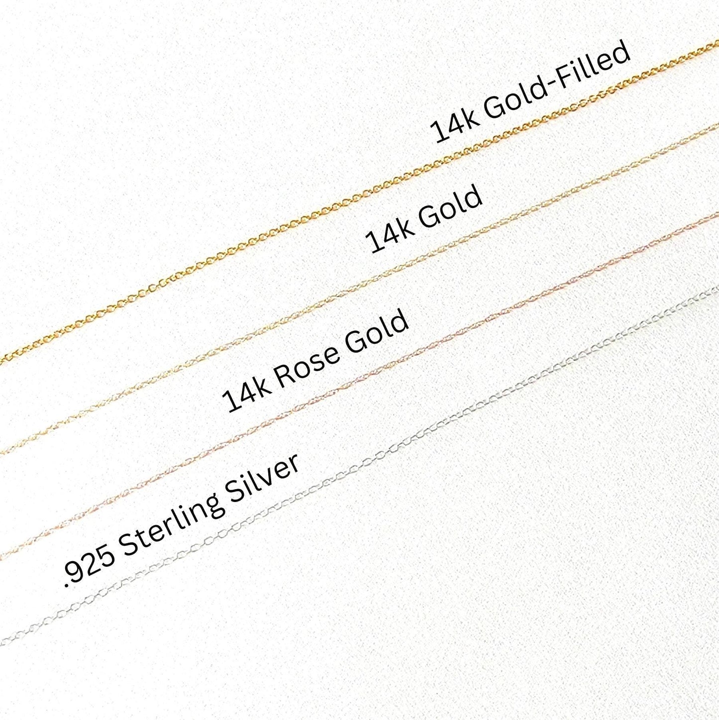 Sunstone Pendant Necklace – 14K Gold or Sterling Silver