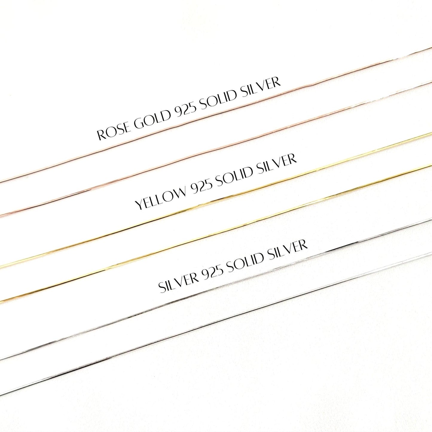 925 Sterling Silver Gold Rutilated Quartz Pendant Necklace - Gold Rutile Gemstone Charm Necklace - Snake Chain Necklace - Minimalist Jewelry